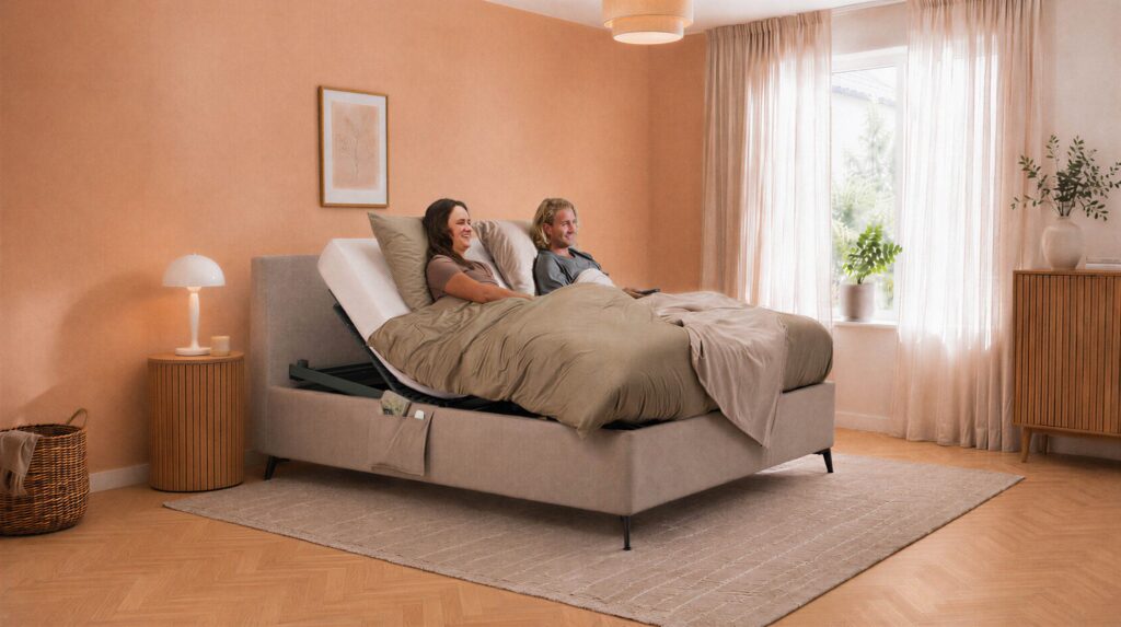 Alle gemakken van een zorgbed, de uitstraling van een boxspring